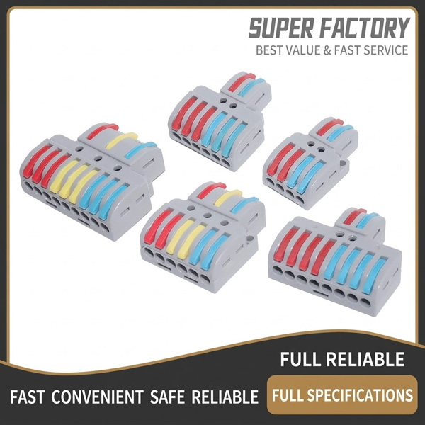 Wire connectors Easy Splice for Solid & Stranded Wire 4